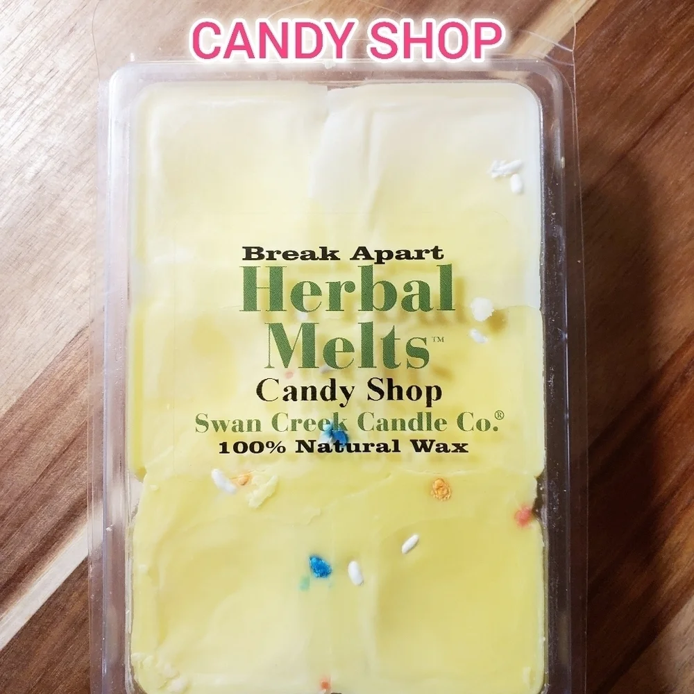 SWAN CREEK CANDLE CO. Break Apart (6) Herbal Melts 100% Natural Wax 5.25 oz NWT